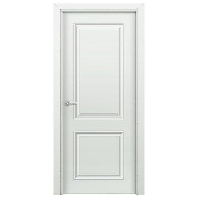полотно дверное СД Норд белое глухое 200х80см ламинация